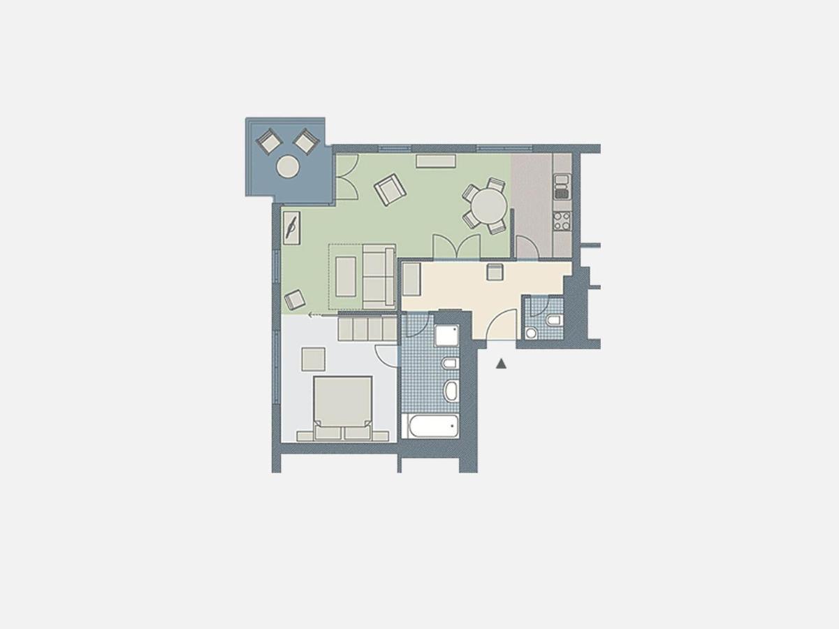 Kaiservillen Heringsdorf - Ferienwohnung Mit 1 Schlafzimmer Und Balkon D132 Bagian luar foto