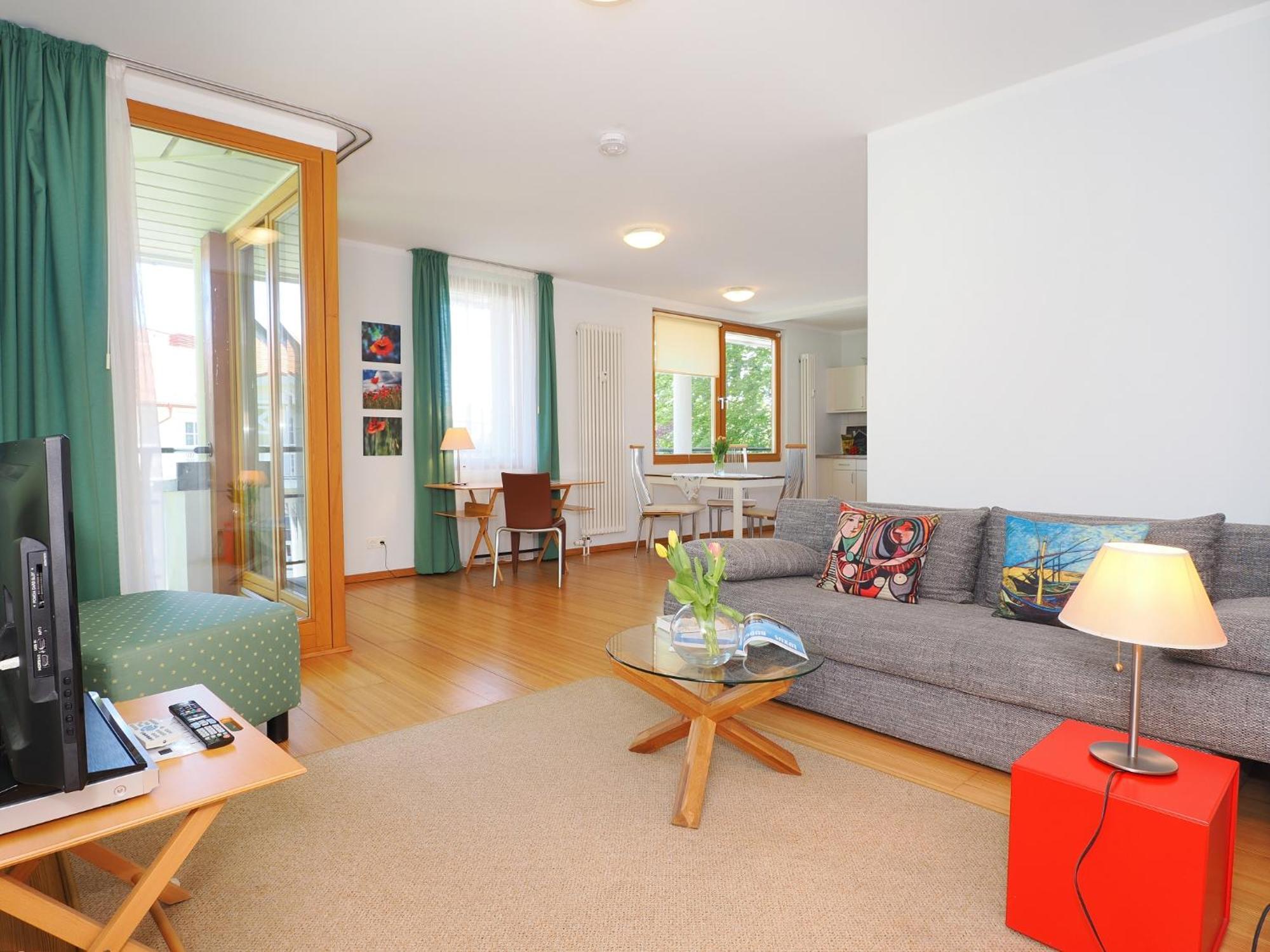 Kaiservillen Heringsdorf - Ferienwohnung Mit 1 Schlafzimmer Und Balkon D132 Bagian luar foto